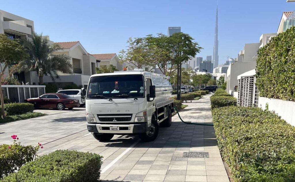 Residential Water Tanker Supply in Dubai