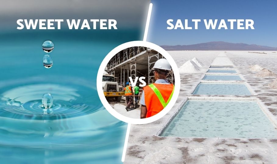 Sweet Water VS Salt Water: Which is Best for Construction?