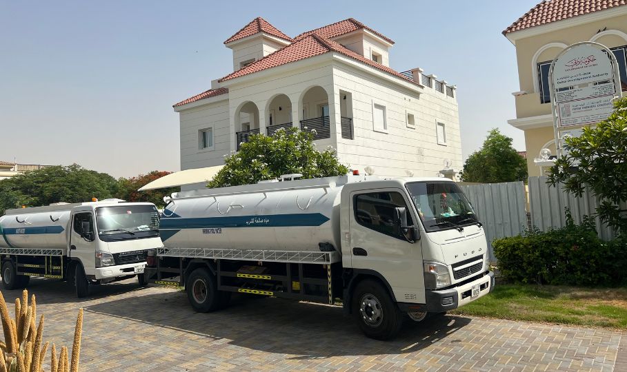 Sweet Water Tanker Services for Villas in Dubai