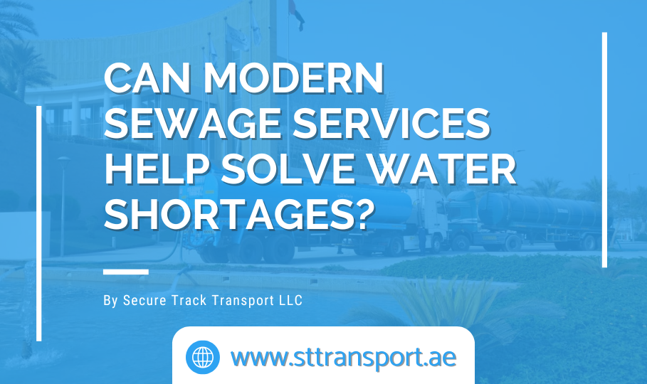 Can Modern Sewage Services Help Solve Water Shortages